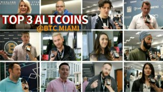 Top 3 Altcoins @ The Bitcoin Miami Conference ft. Justin Wu, CryptoShillNye & More