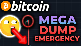EMERGENCY VIDEO!!! BITCOIN MEGA DUMP OF 13% IN 5 MINUTES!!! IS THE BULL RUN OVER??