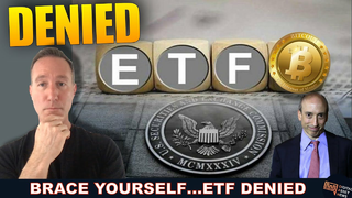 BITCOIN ETF DENIED & BIDEN SAYS CRYPTO IS NATIONAL SECURITY