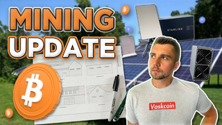VoskCoin & Solar Powered Bitcoin Mining Farm Update!