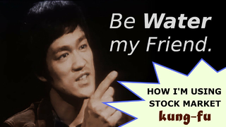 How I'm Using Stock Market Kung-Fu: Be like water, my friend....