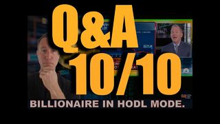 Q&A (AFTER LIVE STREAM) - "BITCOIN, ETHEREUM, FISCAL RETRENCHMENT & RECESSION."