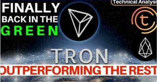 Tron is Outperforming The Rest! Finally a Green Day - Technical Analysis