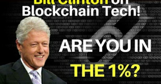 Bill Clinton on Blockchain Tech! Are You in the BTC 1%? - Today's Crypto News