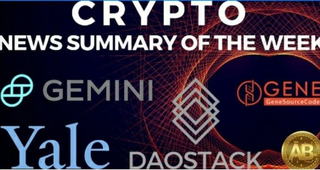 Insured Assets on Gemini Exchange, DAOstack, Gene Token - Today's Crypto News