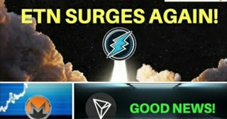 Electroneum Is Charging Higher Again & Some Great News For Tron