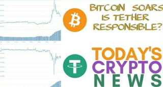 Bitcoin SOARS! Is Tether (USDT) Responsible?? - Today's Crypto News