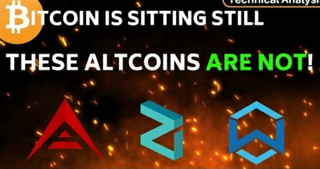 Bitcoin Is Sitting Still, These Altcoins Are NOT!