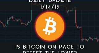 Daily Update (1/14/19) | Is bitcoin on pace to retest the lows?