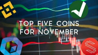 Top 5 Coins to Watch in November | Binance, Substratum, & more!