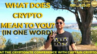 What does Cryptocurrency mean to you in One Word? with Capt. Crypto!