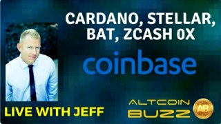 Coinbase To Add New Coins? Cardano, Stellar, BAT, ZCash 0x