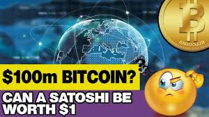 Is $100 Million Bitcoin Possible? Can A Satoshi Be Worth $1? The Bigger Picture...