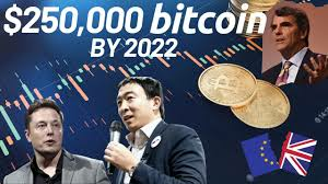 $250,000 BTC by 2022 | Elon Musk Supports Andrew Yang | Bitcoin News