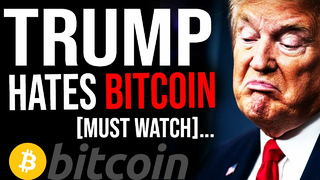 TRUMP WANTS TO BAN BITCOIN!!!! [LEAKED DATA] ALL HODLERS BEWARE - Programmer explains