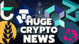 HUGE Crypto News! Quant Network, Tomochain, Luaswap, Zilliqa, Crypto.com, Uniswap