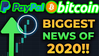 THE BIGGEST CRYPTO NEWS OF 2020 IS HERE!!!! BITCOIN IS EXPLODING TO $13,000 RIGHT NOW!!! PAYPAL!!