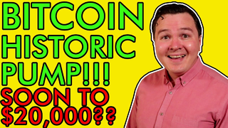 BITCOIN HISTORIC PRICE PUMP! DON'T BET AGAINST CRYPTO! [$20,000 Coming Soon!]