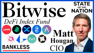 SotN #36: DeFi Crypto Index For Financial Advisors | Bitwise CIO Matt Hougan