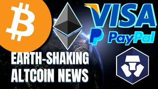 BIGGEST NEWS EVER!? VISA and PayPal to Globally Mainstream Ethereum and Cryptocurrency 🚀