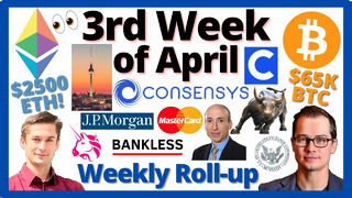 ROLLUP: 3rd Week of April (BTC & ETH ATH, $COIN, Berlin Upgrade, Gary Gensler SEC, Bull Market)