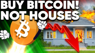 Buy A House w/ 1 BITCOIN!? Housing Market About to CRASH!?