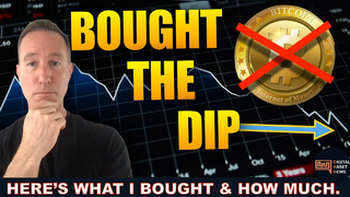 I BOUGHT TODAYS BITCOIN & CRYPTO DIP. HERE’S HOW MUCH & WHY.