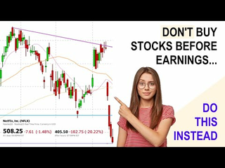 Don't Buy Stocks Before Earnings. Do This Instead