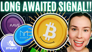 LONG AWAITED BITCOIN BUY SIGNAL | StepN Turns UNSTOPPABLE | Aave MakerDAO Impressive Crypto Moves!!