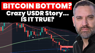 Bitcoin Bottom? Crazy USDR Story but is it real? 😱 $100 ADA Giveaway