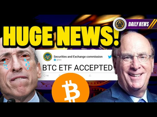 BlackRock Bitcoin ETF Accepted by SEC!! BTC $48,000 at 2024 halving? 🤯 Coinbase in TROUBLE?