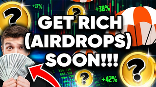 My Top (2) “GET RICH” Airdrops!!! *BRAND NEW* Millionaires Will Be Made SOON!!!