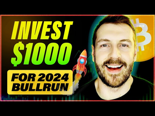 Invest ONLY $1000 in Crypto For 2024 | BEST Crypto Portfolio Ever