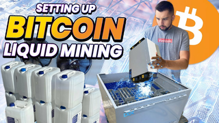 My Own Liquid Mining Bitcoin Farm! DCX Immersion Installation and Review