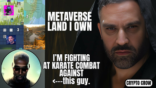 4 Metaverse Lands I Own and My Karate Combat Opponent