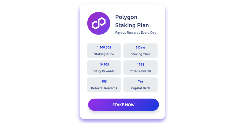 Polygon Staking Plan
