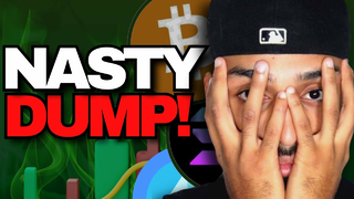 CRYPTO DUMP! SHOULD WE BE SCARED????