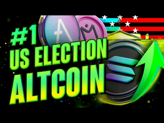 WATCH NOW!! This Altcoin is PUMPING Hard Due To US Elections! Sol, OM, Aave