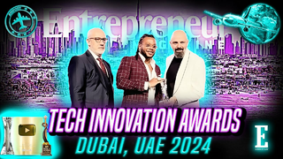 🇦🇪 [4K] DUBAI, UAE - 2024: ENTREPRENEUR MAGAZINE TECH INNOVATION AWARDS VLOG | PROFESSOR AWARDED