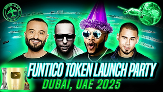 DUBAI, UAE - 2025: FUNTICO $TICO TOKEN LAUNCH PARTY VLOG | AFROJACK | KRIS FADE | ARASH