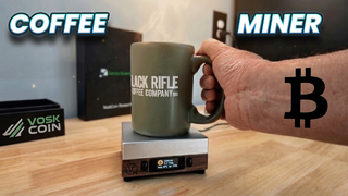 Brew Coffee, Mine Bitcoin